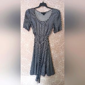 Style & Co. Black and White Dress Size 10P